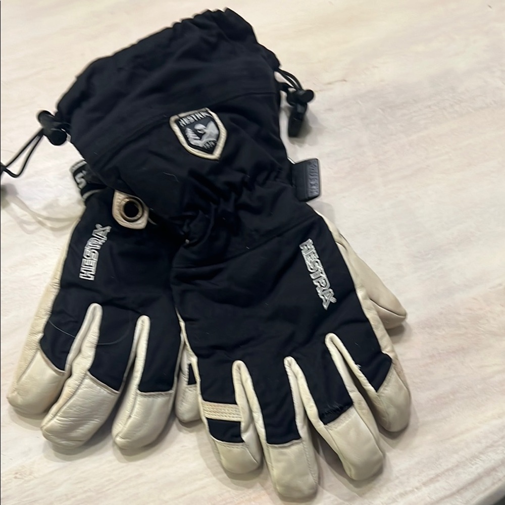 Black and White Men's Gloves